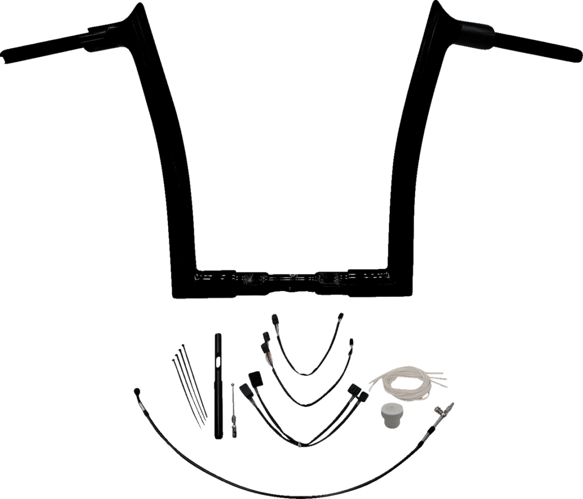 1-1/2" EZ Install Pointed Top Handlebar Kit