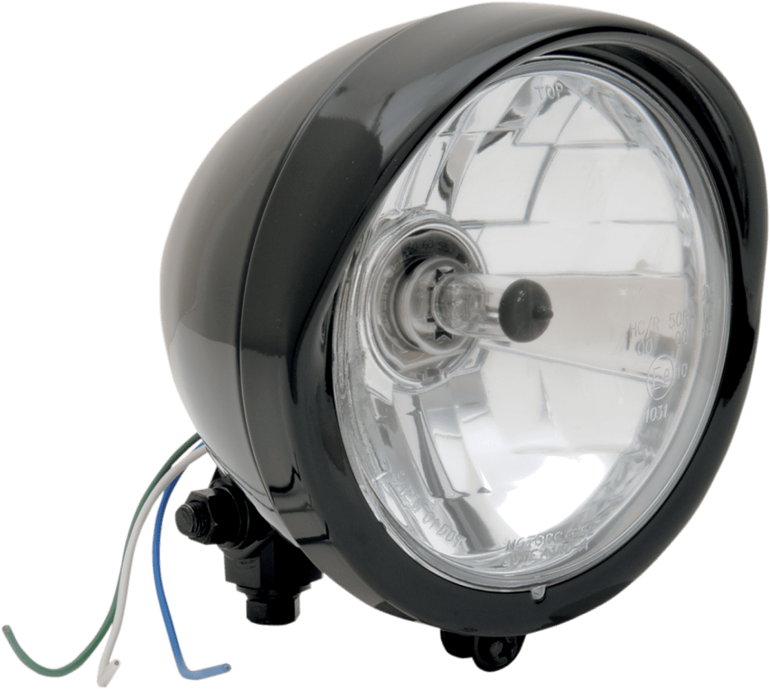 Diamond-Style Bottom-Mount 5-3/4" Headlight Assemblies