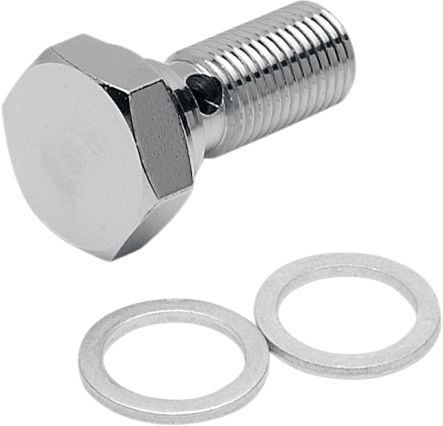 Universal Chrome Steel Banjo Bolt