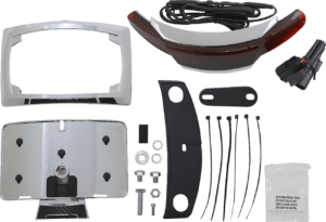 Latitude Tail Light & License Plate Mount with Lightstrike™ Technology