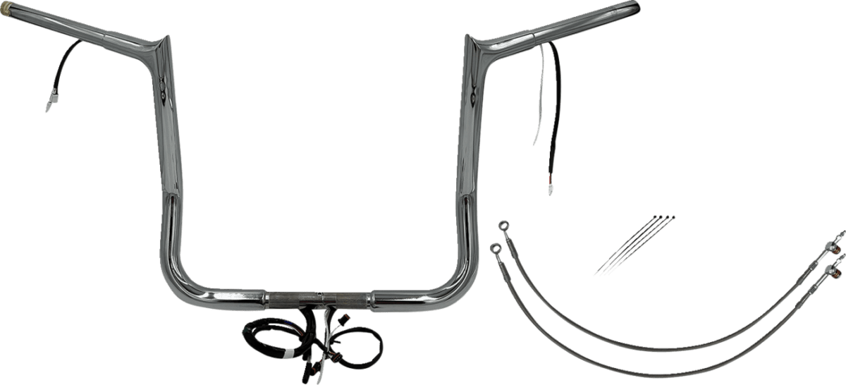 Plug & Play EZ Install 1-1/4" Pointed Top Handlebar Kit