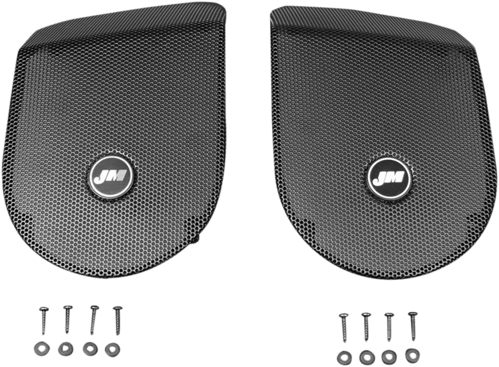 Saddlebag Lid Speaker Grill Set