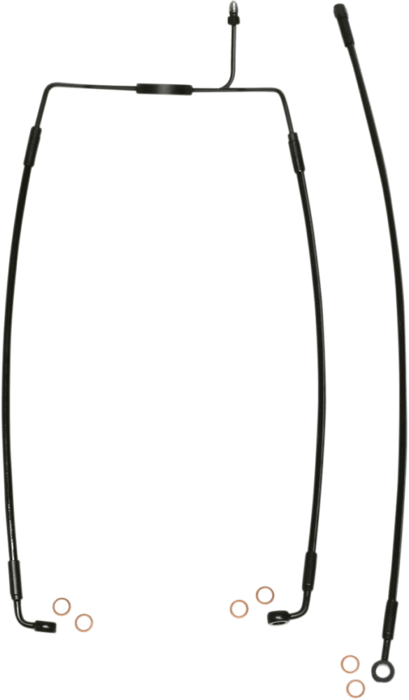 XR Stainless Extreme Response Front DOT Brakeline Kit