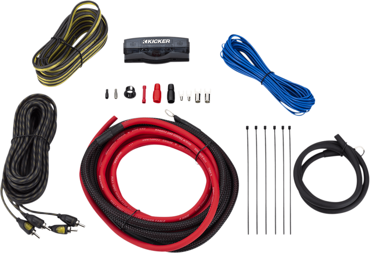 Amplifier Install Kit w/ 6-Gauge Wire