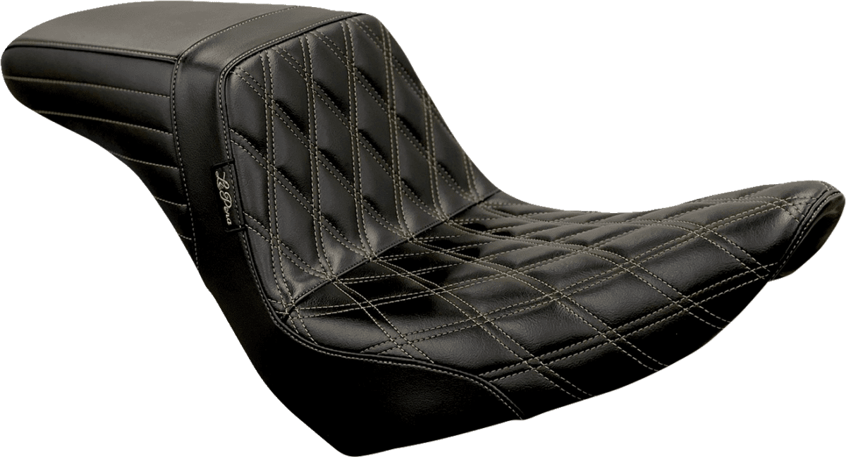 Kickflip Seat — Double Diamond/Chestnut Stitching