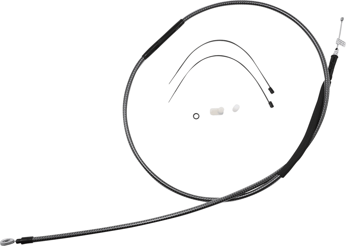 High-Efficiency Polished KARBONFIBR Clutch Cable