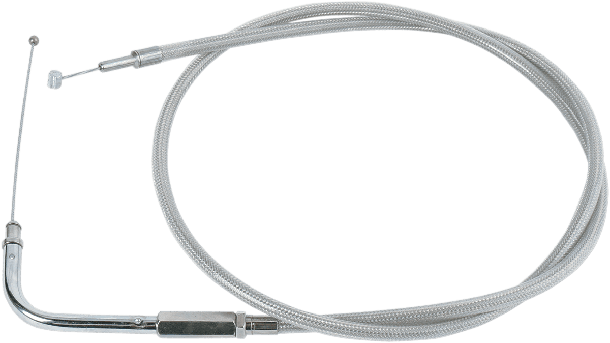 Stainless Braided Throttle Cable
