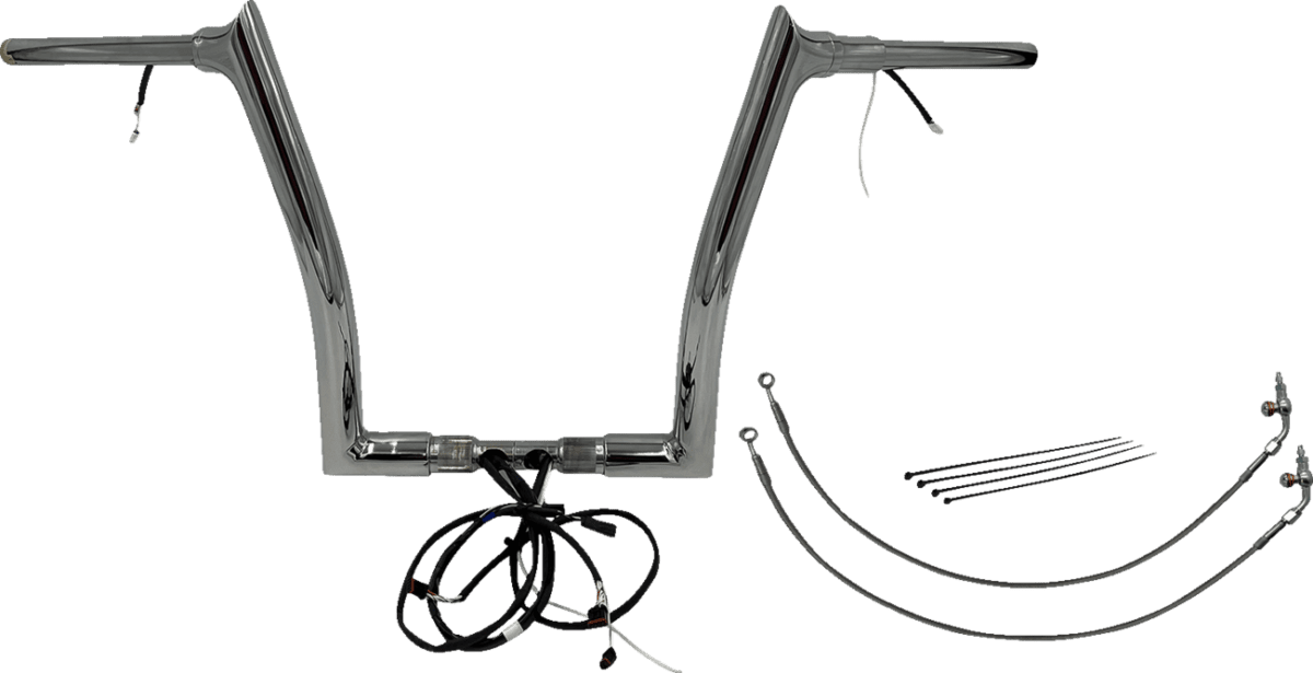 Plug & Play EZ Install 1-1/2" Pointed Top Handlebar Kit