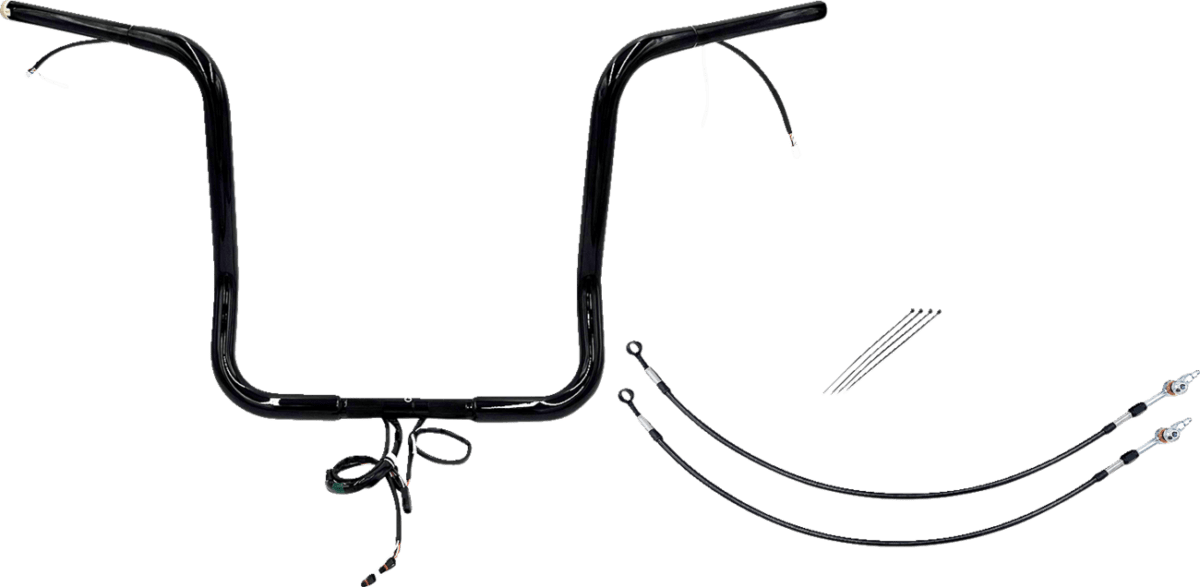 Plug & Play EZ Install 1-1/4" Pointed Top Handlebar Kit