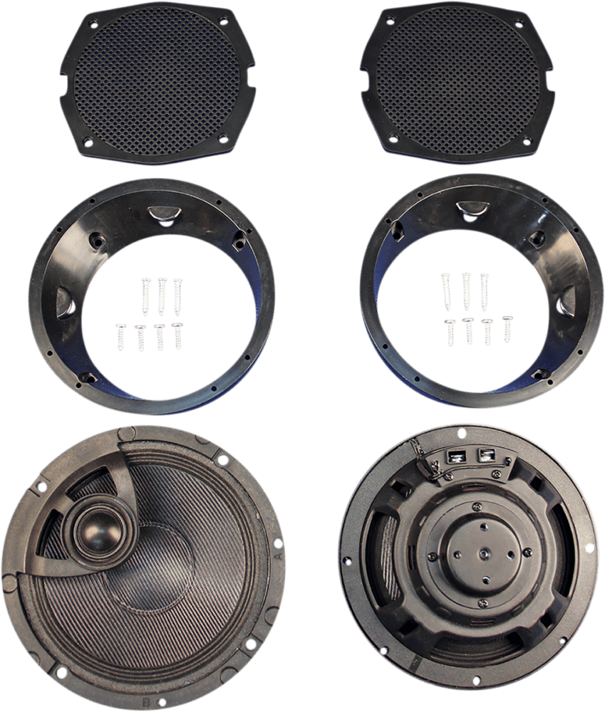 ROKKER® XRP 6.58° Fairing Speaker Kit with Hi-Output PEI Tweeter