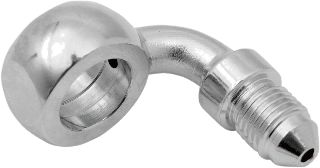 Chrome Steel Banjo Fitting