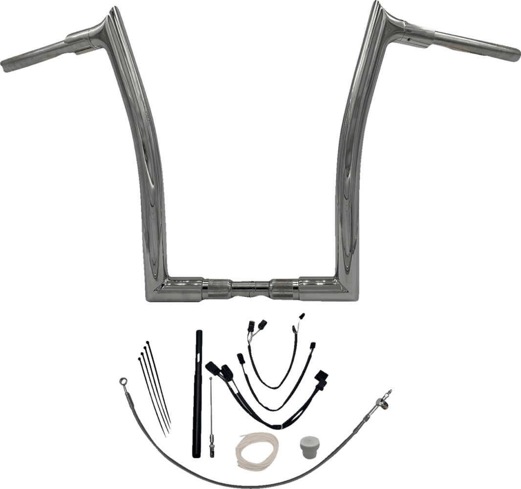 1-1/2" EZ Install Pointed Top Handlebar Kit
