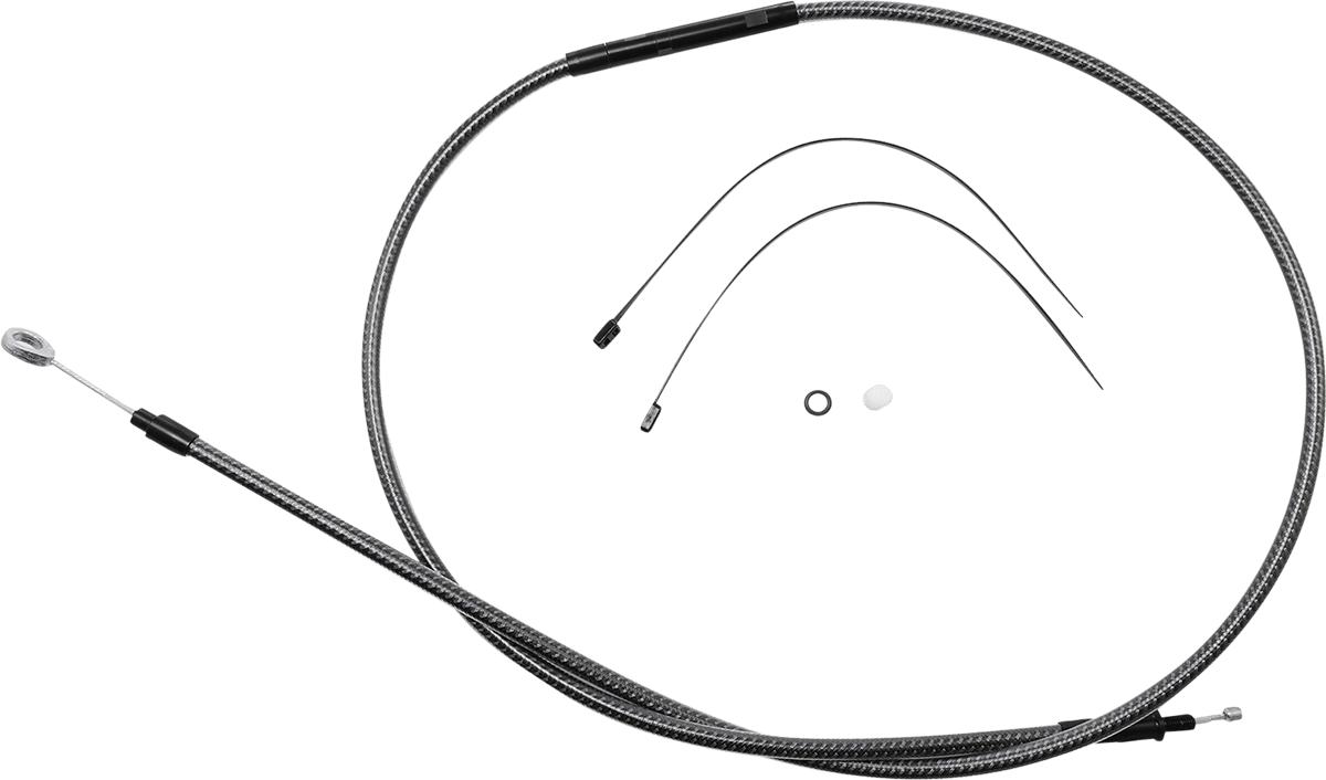 High-Efficiency Polished KARBONFIBR Clutch Cable