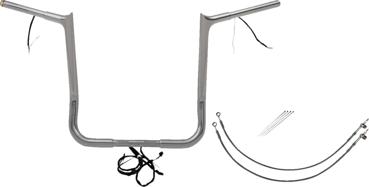 Plug & Play EZ Install 1-1/4" Pointed Top Handlebar Kit