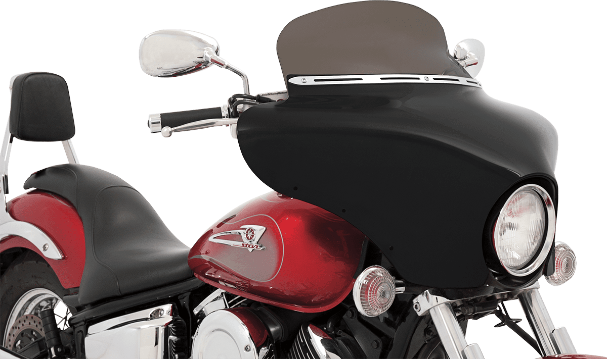 Slotted Stainless Steel Batwing Fairing Trim