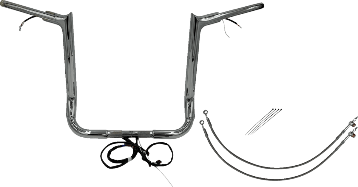 Plug & Play EZ Install 1-1/2" Pointed Top Handlebar Kit