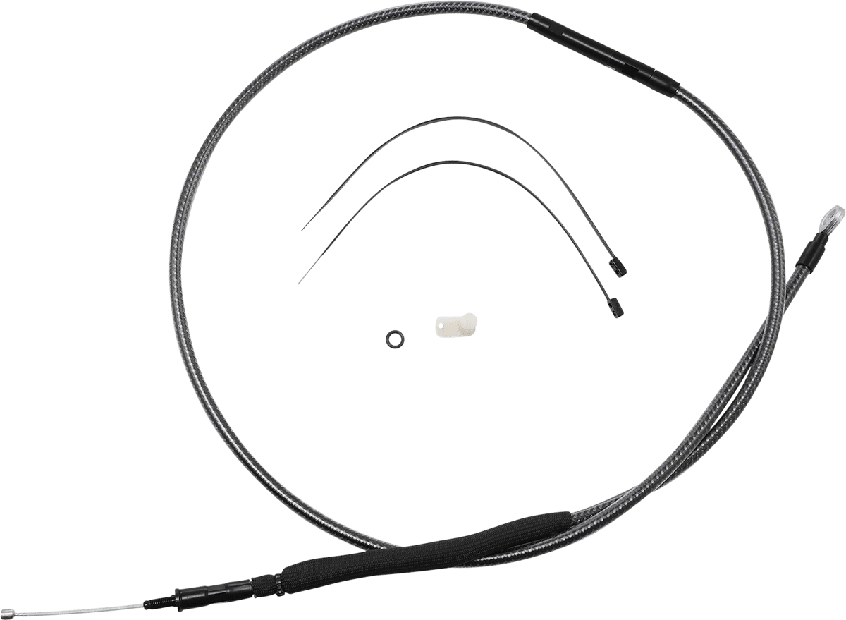 High-Efficiency Polished KARBONFIBR Clutch Cable