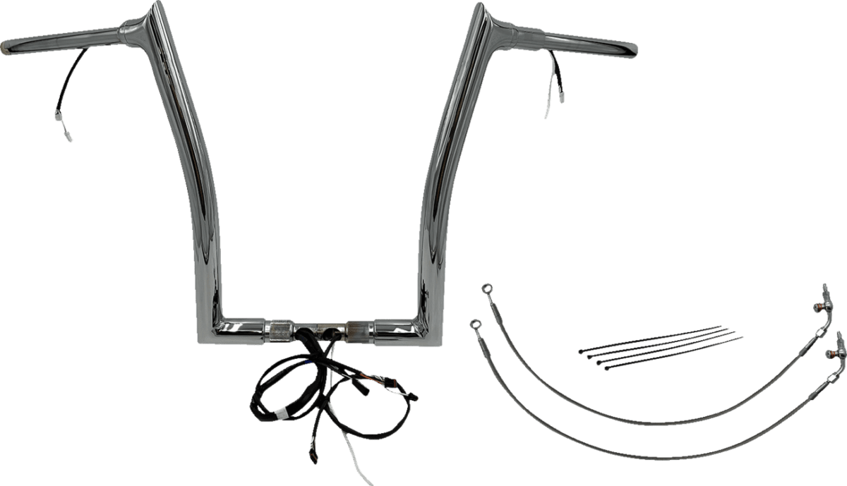Plug & Play EZ Install 1-1/2" Pointed Top Handlebar Kit