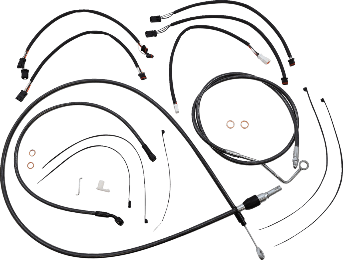 Black Pearl Designer Handlebar Installation Kit