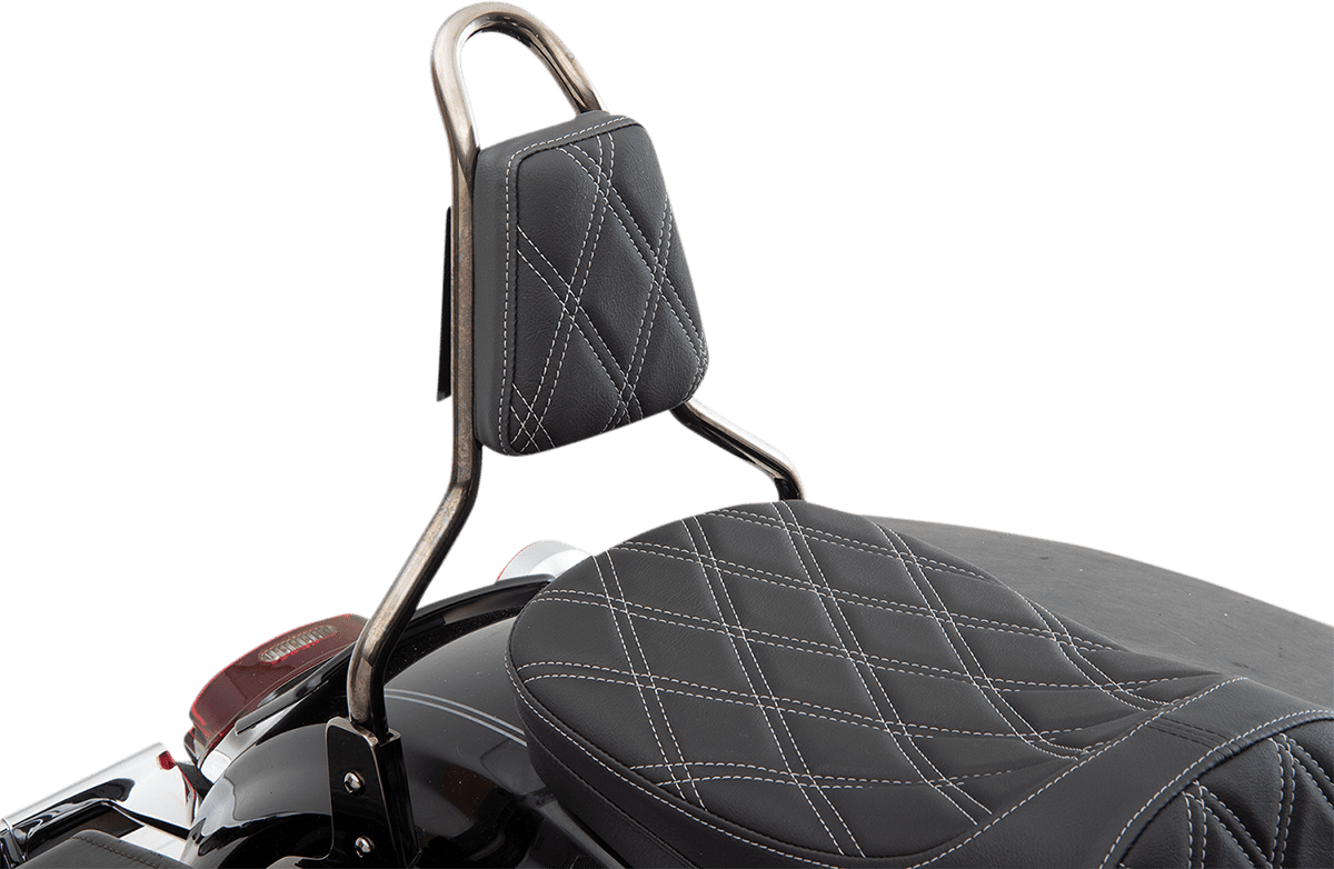 Sissy Bar Pad — Double Diamond