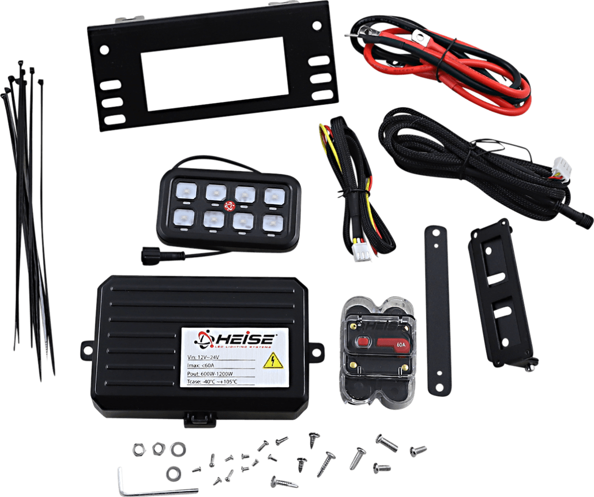 Universal 8 Gang Switch Panel System