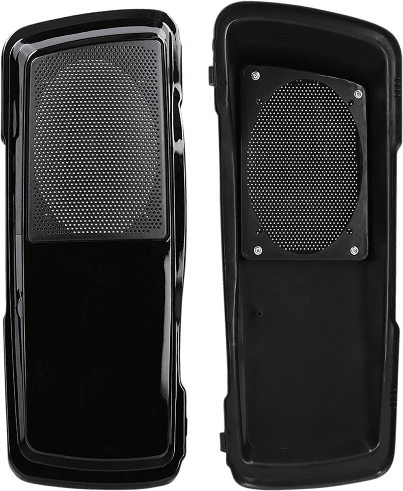 Saddlebag Lid with Speaker Cutouts