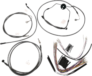 Black Pearl Designer Handlebar Installation Kit