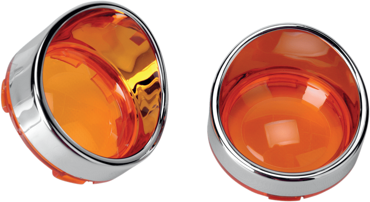 Visor-Style Bezel and Lens for Deuce-Style Turn Signals