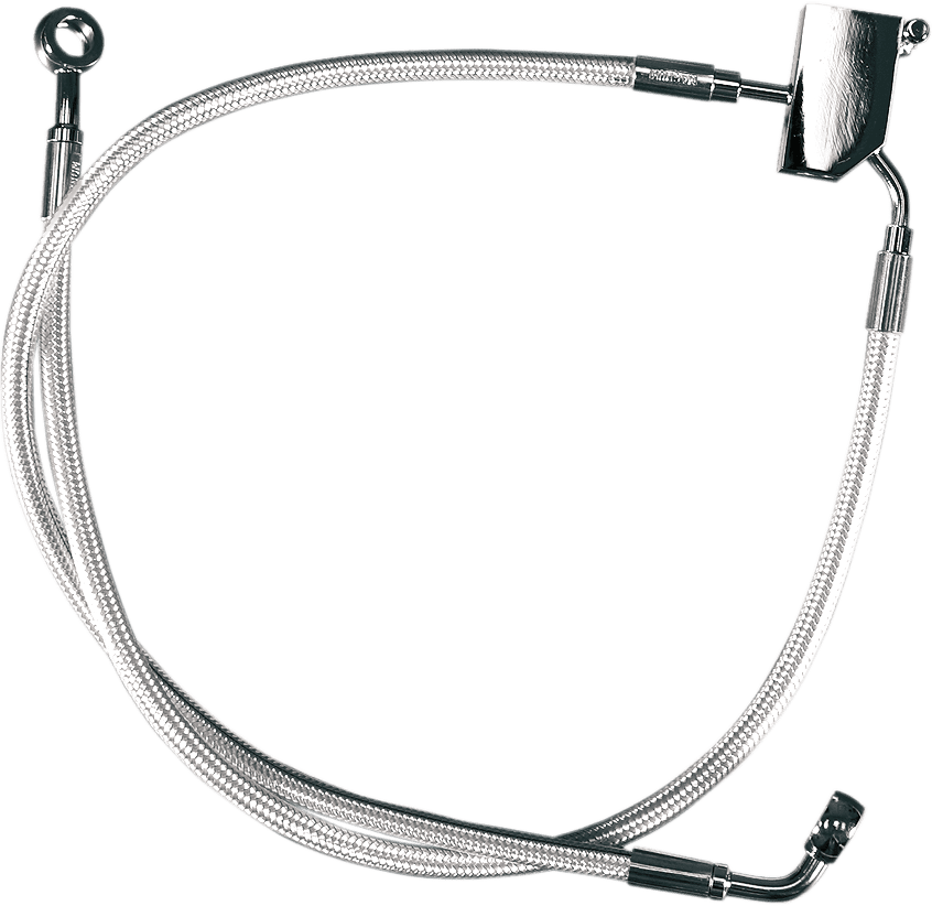 Braided DOT Rear Brake Line Kit