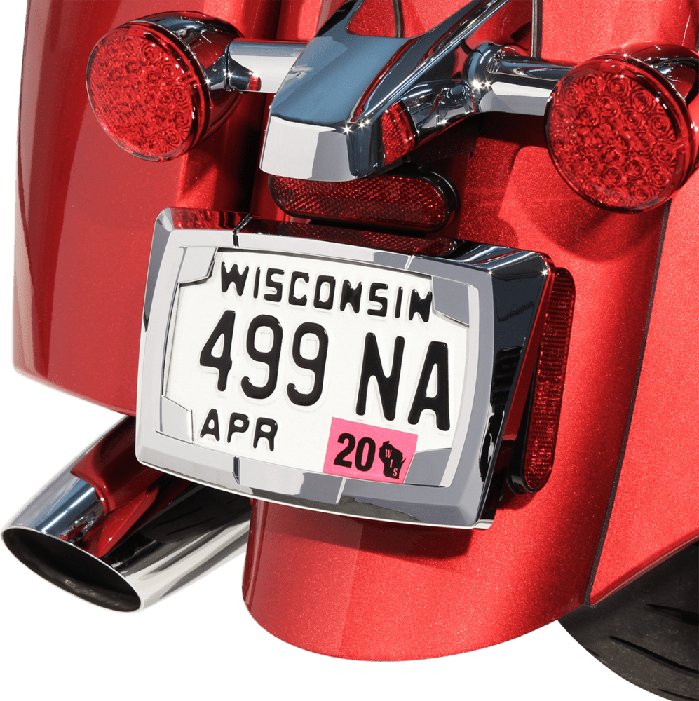 Multi-Fit License Plate Frame