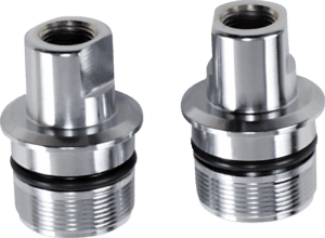 Chrome Fork Tube Plugs and Caps