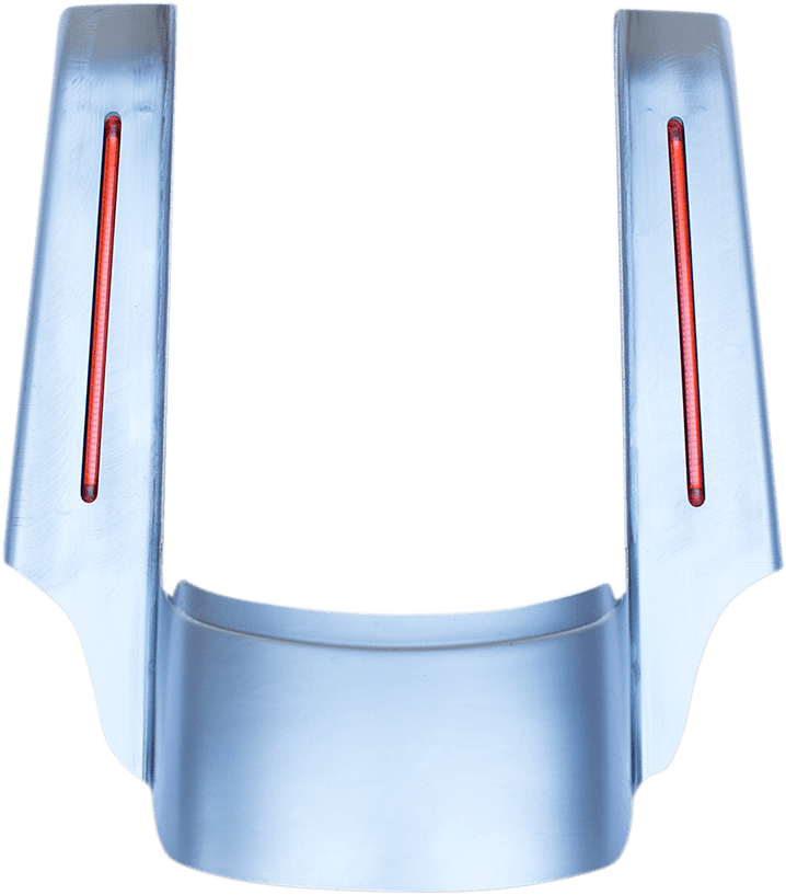 Rear Fender Extension and Filler Panel — with LED Strip Lights