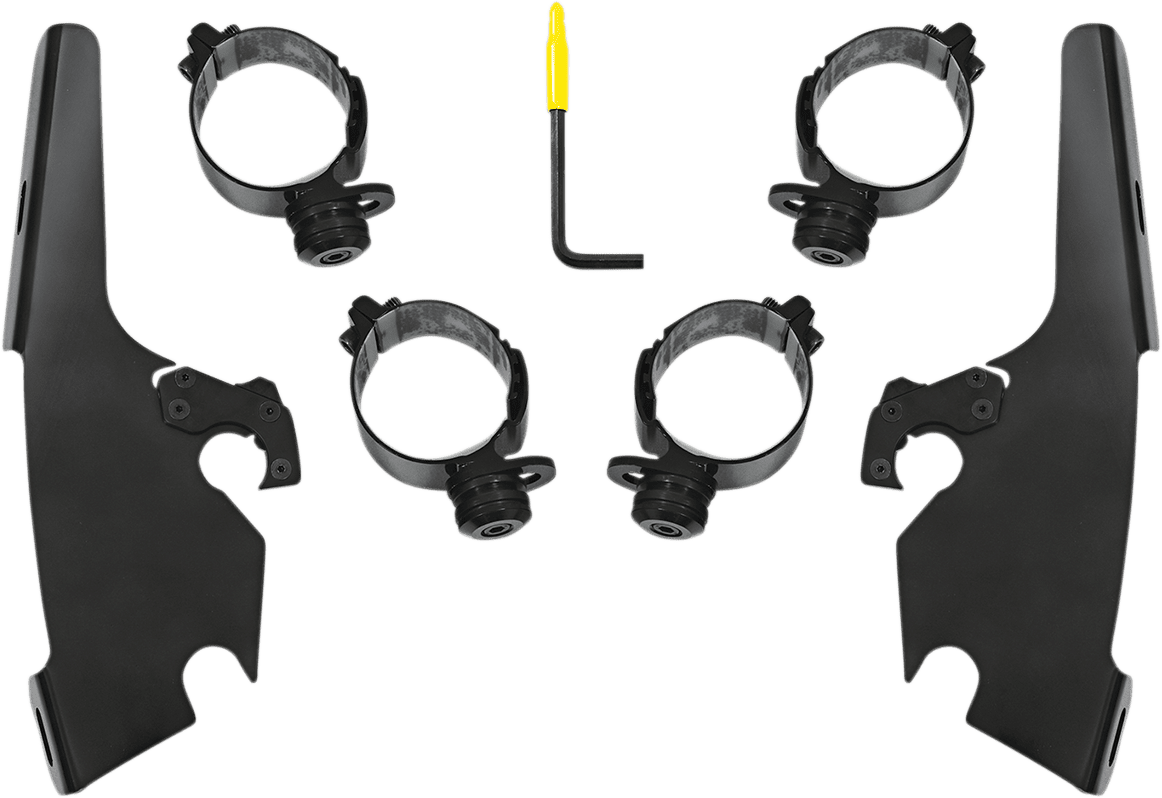 Fats/Slim Windshield Trigger-Lock Complete Mount Kit