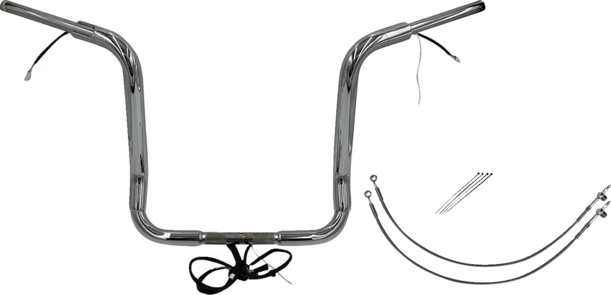 Plug & Play EZ Install 1-1/2" Round Top Handlebar Kit