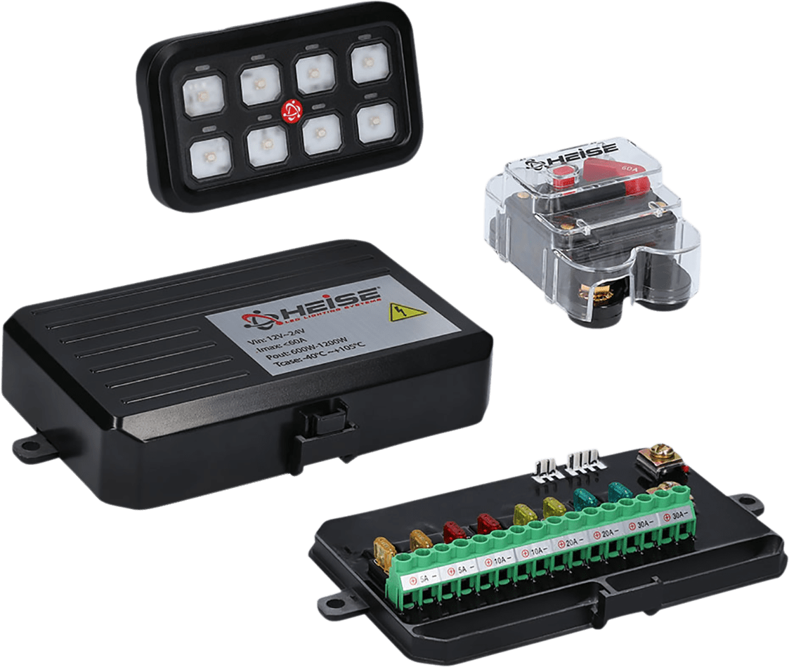 Universal 8 Gang Switch Panel System