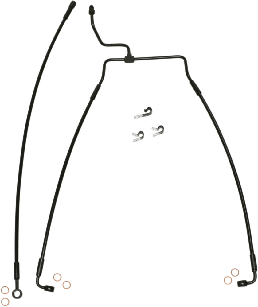 XR Stainless Extreme Response Front DOT Brakeline Kit