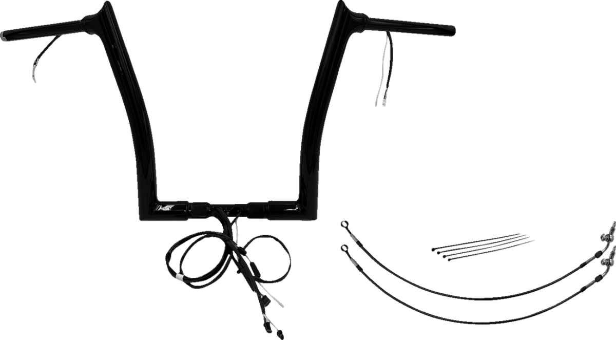 Plug & Play EZ Install 1-1/2" Pointed Top Handlebar Kit