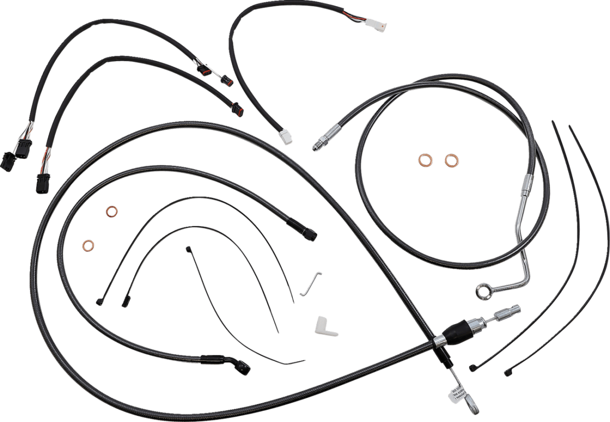 Black Pearl Designer Handlebar Installation Kit