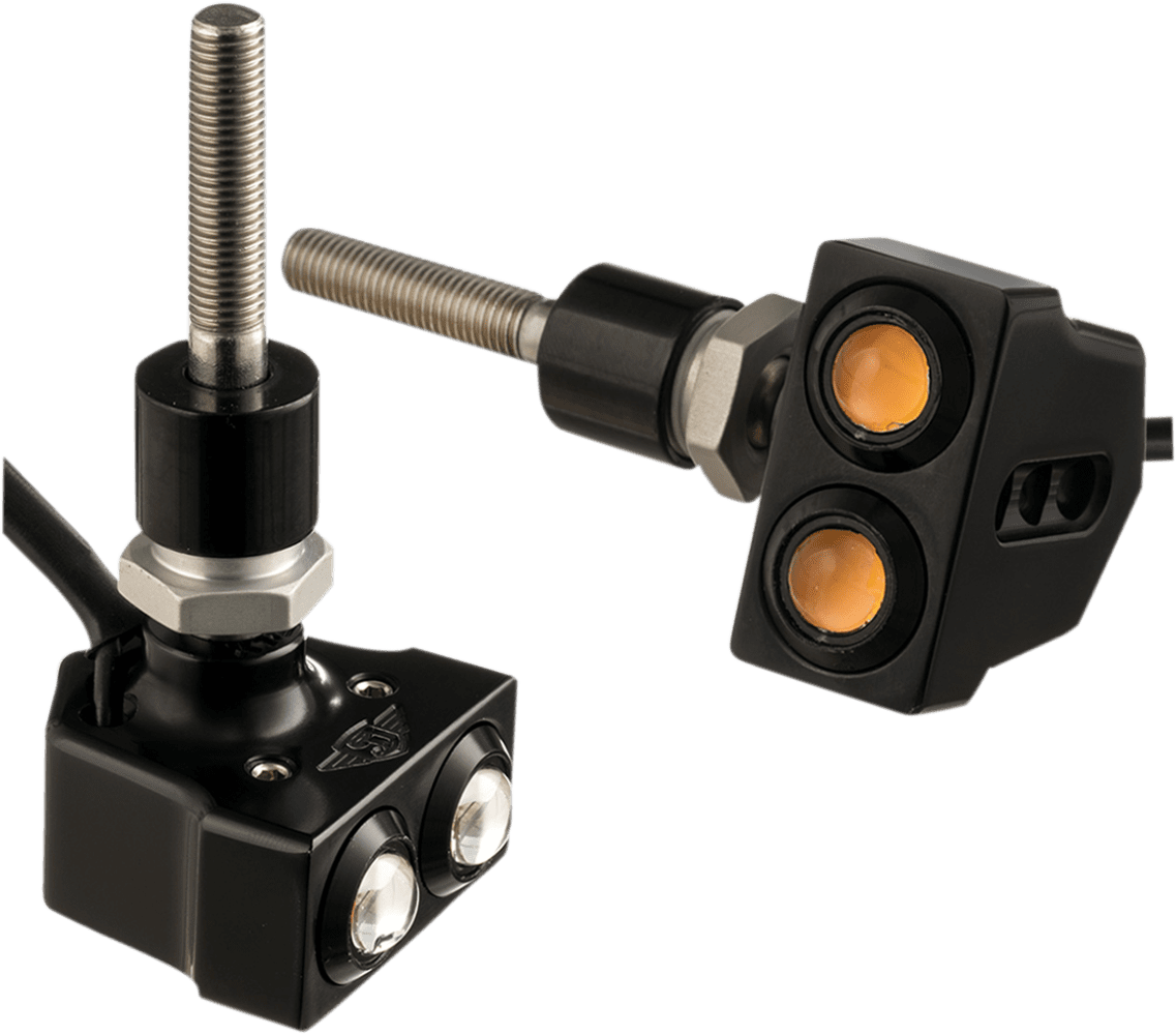 Rat Eye LED Mirror Mount Turn Signals — Dual