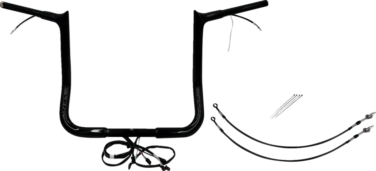 Plug & Play EZ Install 1-1/4" Pointed Top Handlebar Kit