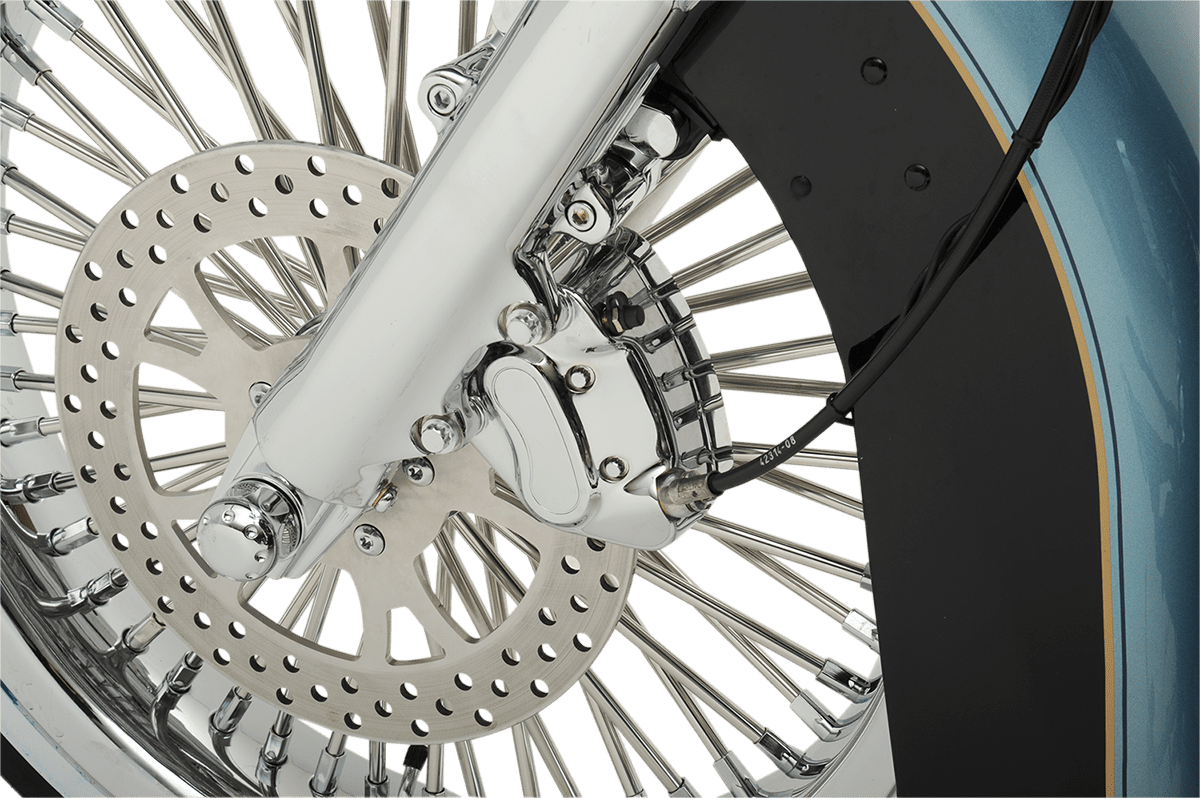 Chrome 4-Piston Brake Caliper