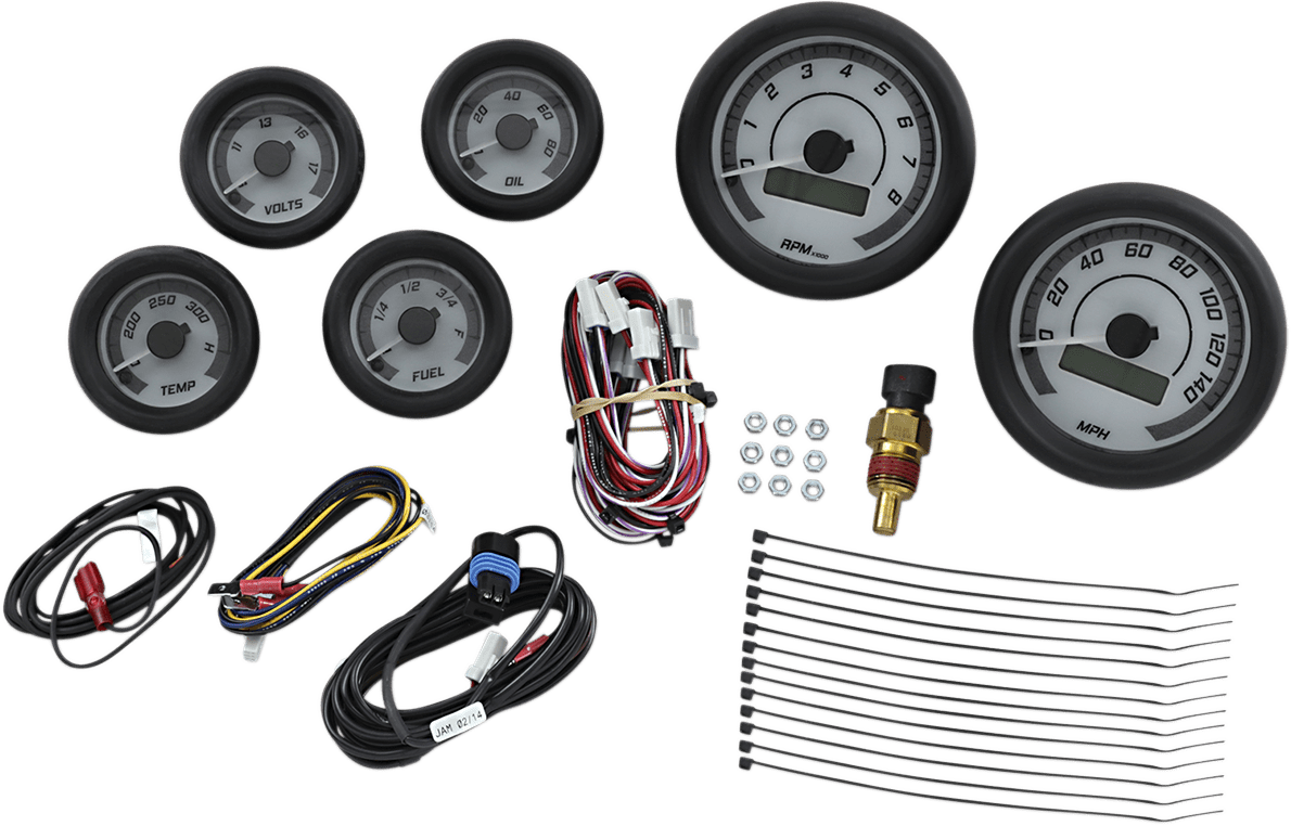 MVX-8K Series Analog/Digital Gauge Kit — 8604WGK Model
