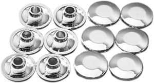 Chrome Plug for Handlebar Clamps