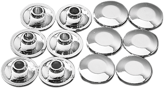 Chrome Plug for Handlebar Clamps