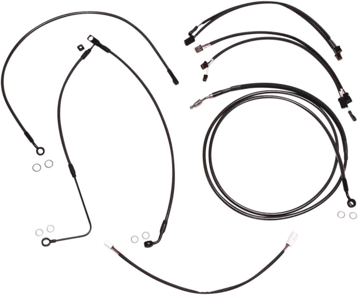 Black Pearl Designer Handlebar Installation Kit