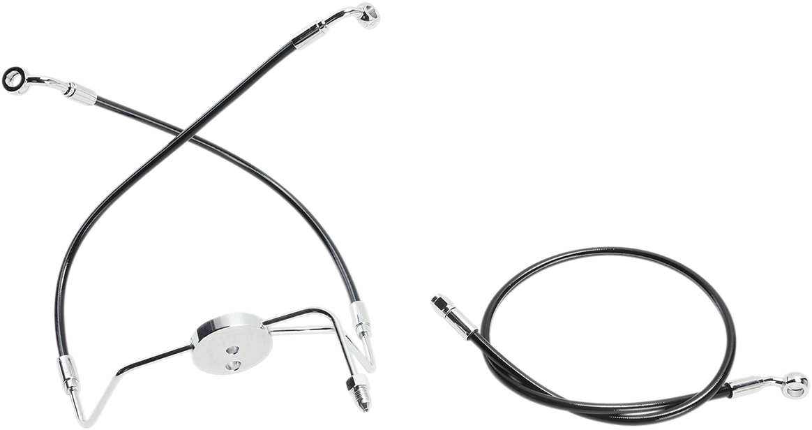 XR Stainless Extreme Response Front DOT Brakeline Kit