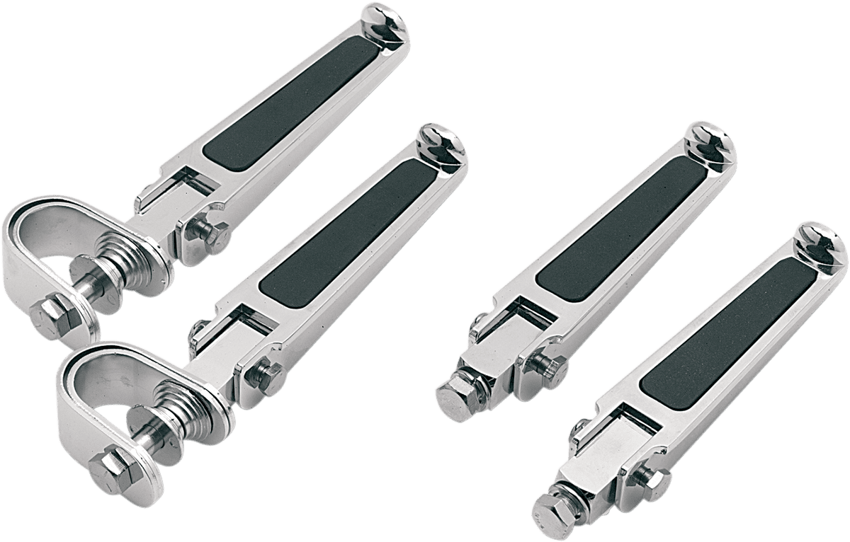 Footpegs with Rubber Inlay