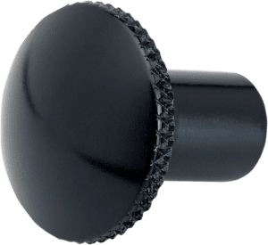 Billet Choke Cable Knob — Knurled