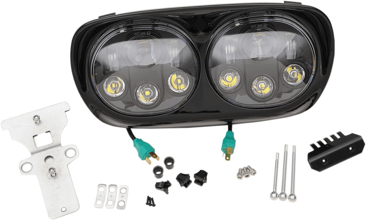 Dual LED Assembly Headlight
