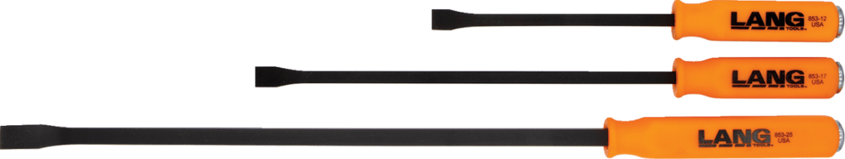 Curved Pry Bar with Striking Handle Set